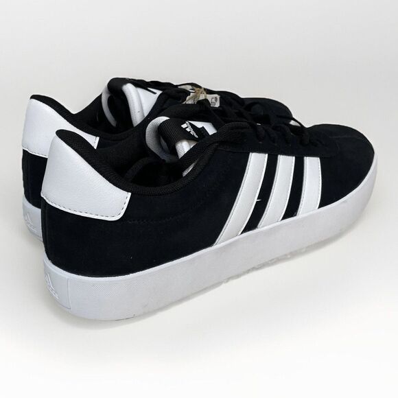 Adidas VL Court 3.0 Skate Shoes Mens Sz 11.5 Sneaker Black and White ID6278 New main image 5